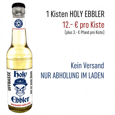 Holy Ebbler / 1 Kiste / 12 x 0,33 l Flaschen / inkl. Pfand